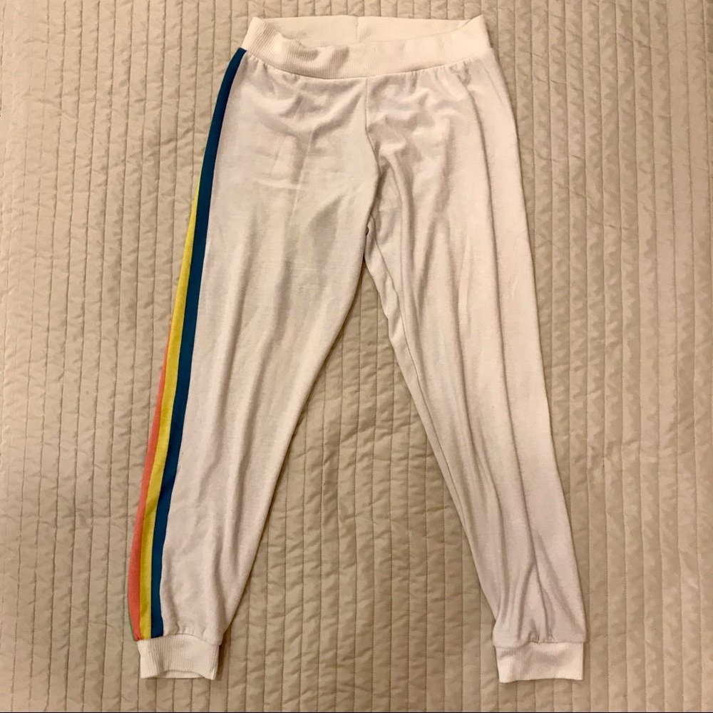 Chaser Multicolor Side Striped Drawstring Joggers - image 4